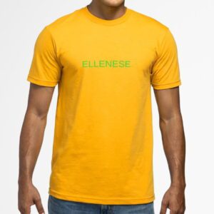 Ellenese Men's Yellow/Green T Shirt